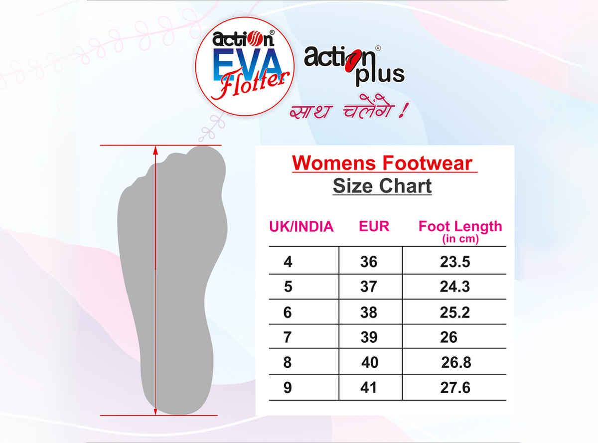 Action Women's Hran-61 | Super Soft & Commtable Slippers | Daily Wear Slippers | Onion Pink - UK 7