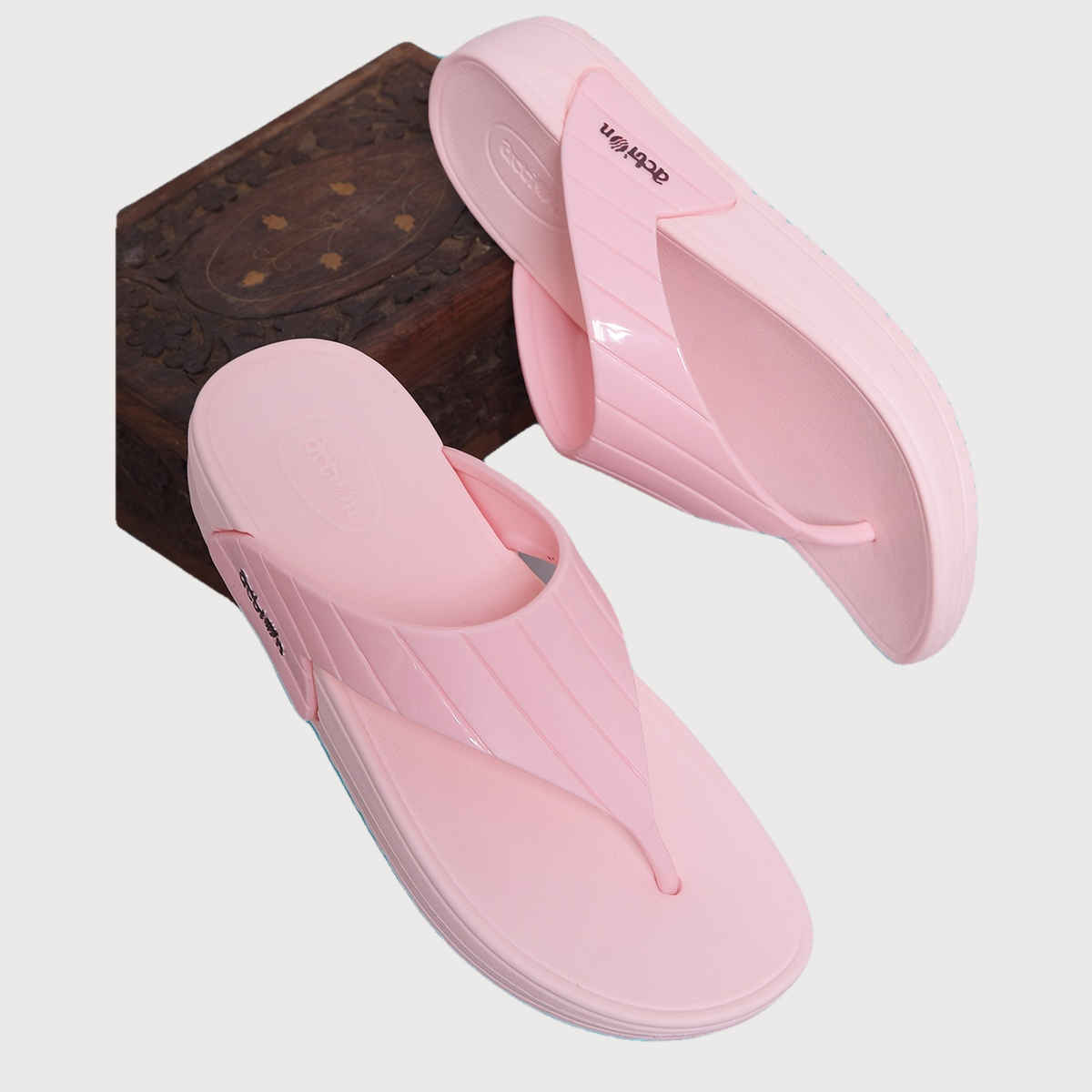 Action Eva Flotter Womens Slippers | Uk | 4 | Vanilla