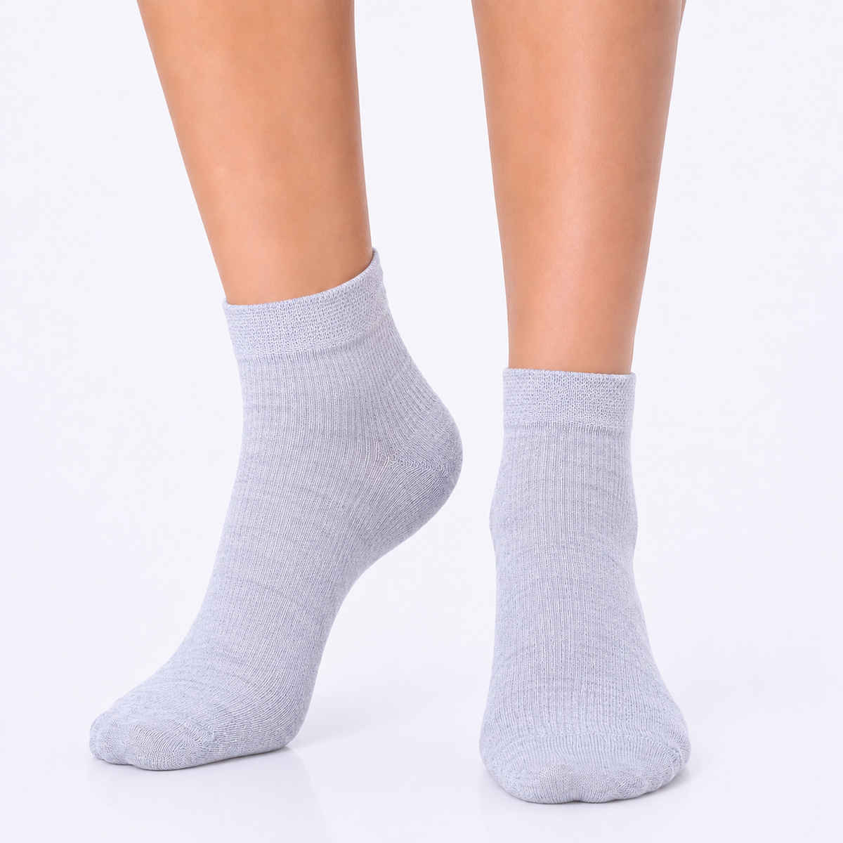 SOXBAE Low Cut Men's Ankle Socks | Black, Blue, and Light Grey- Free Size