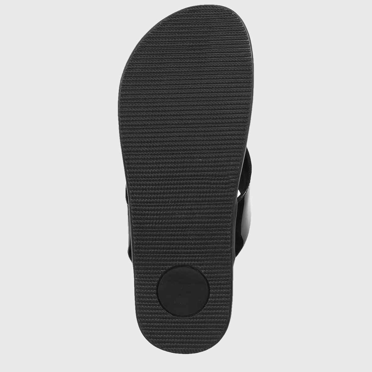 Mochi Women's Black Color Slip Ons | Size - UK - 6 (32-1355)