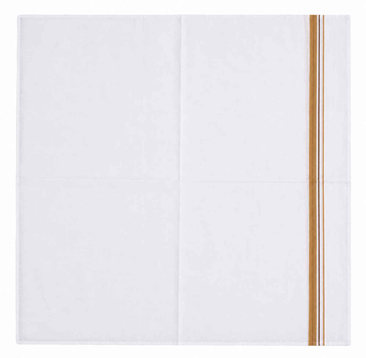 Englo Men's Solid Cotton Handkerchief | White