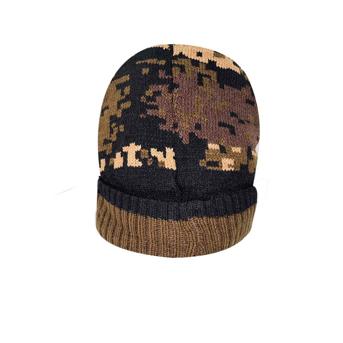 Englo Men's Camouflage Wool Winter Cap | Assorted - Free Size