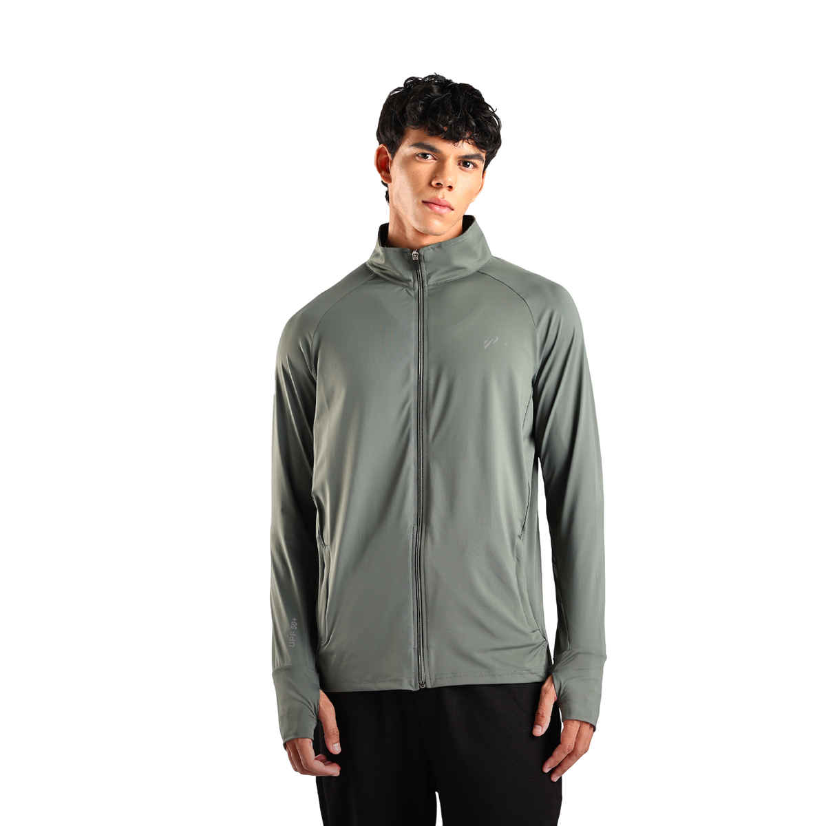 Blue Tyga Men's Sunscreen Jacket | SJE0005 | Olive - M