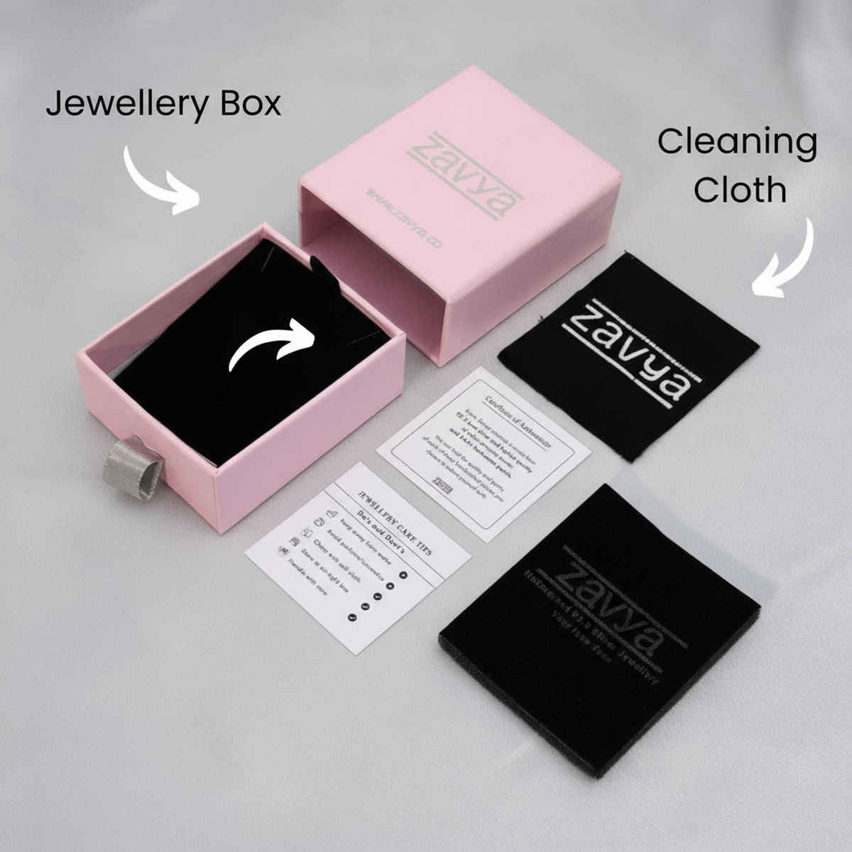 Zavya Solid Pearl Rose Gold Plated 925 Sterling Silver Pendant Necklace