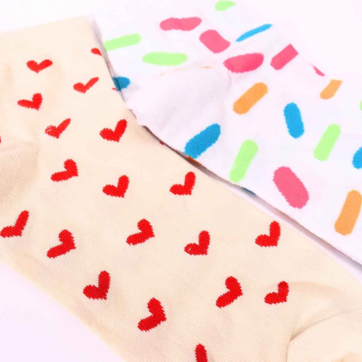 Thela Gaadi Unisex Patterned 78% Cotton, 17% Spandex, and 5% Elastic Ankle Socks | Assorted