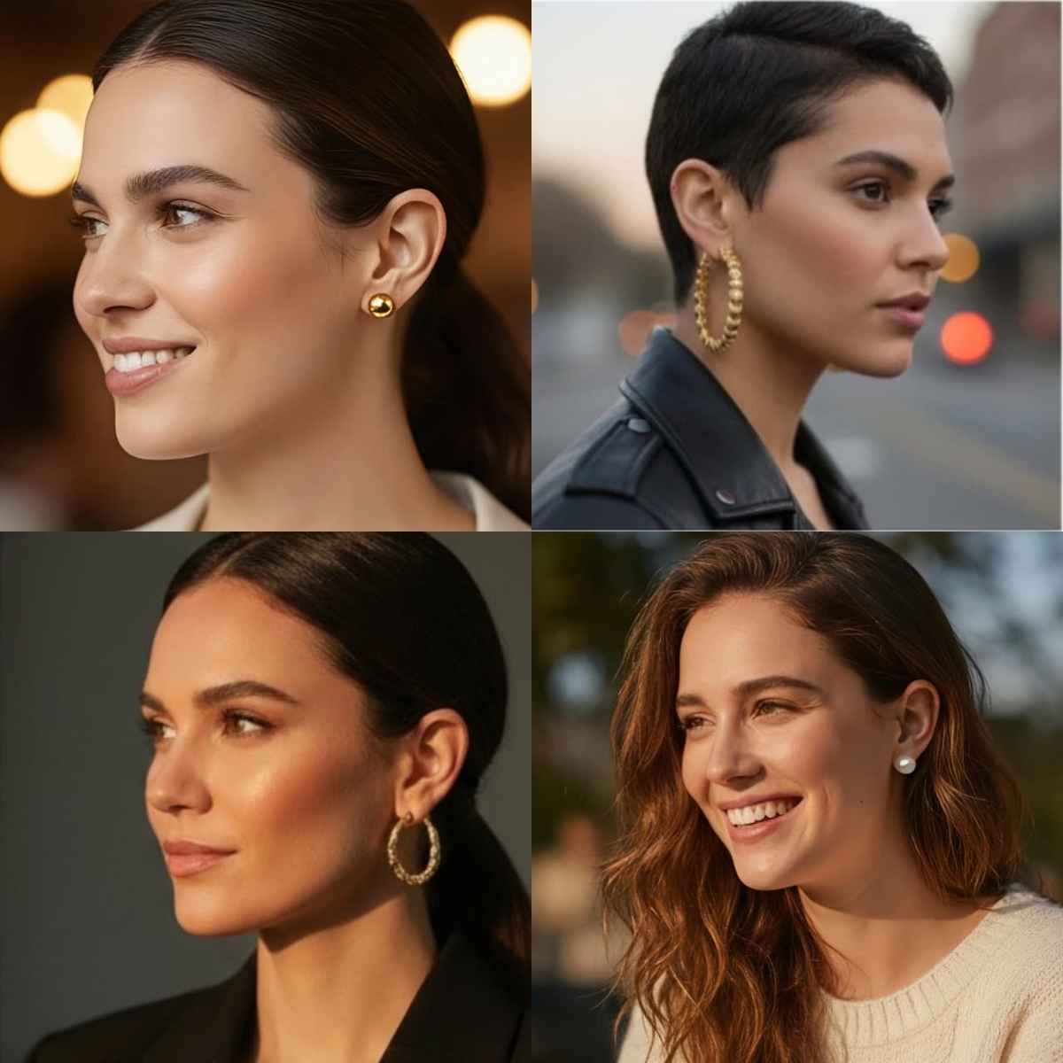 The Opal Factory Style 12 Gold Earrings-109