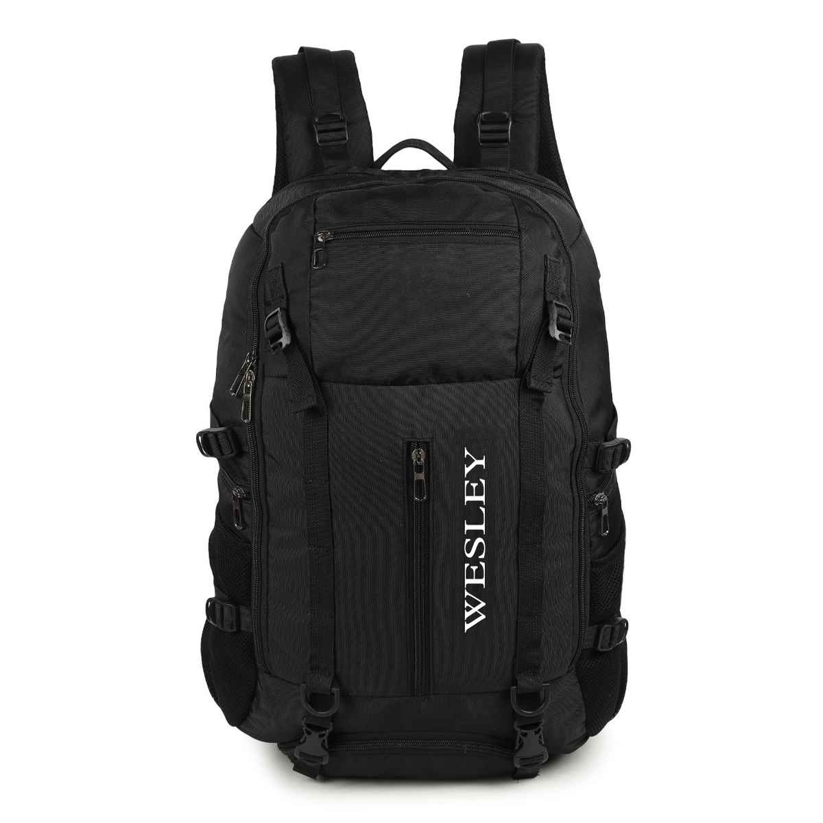 Wesley Rider Black Laptop Bag