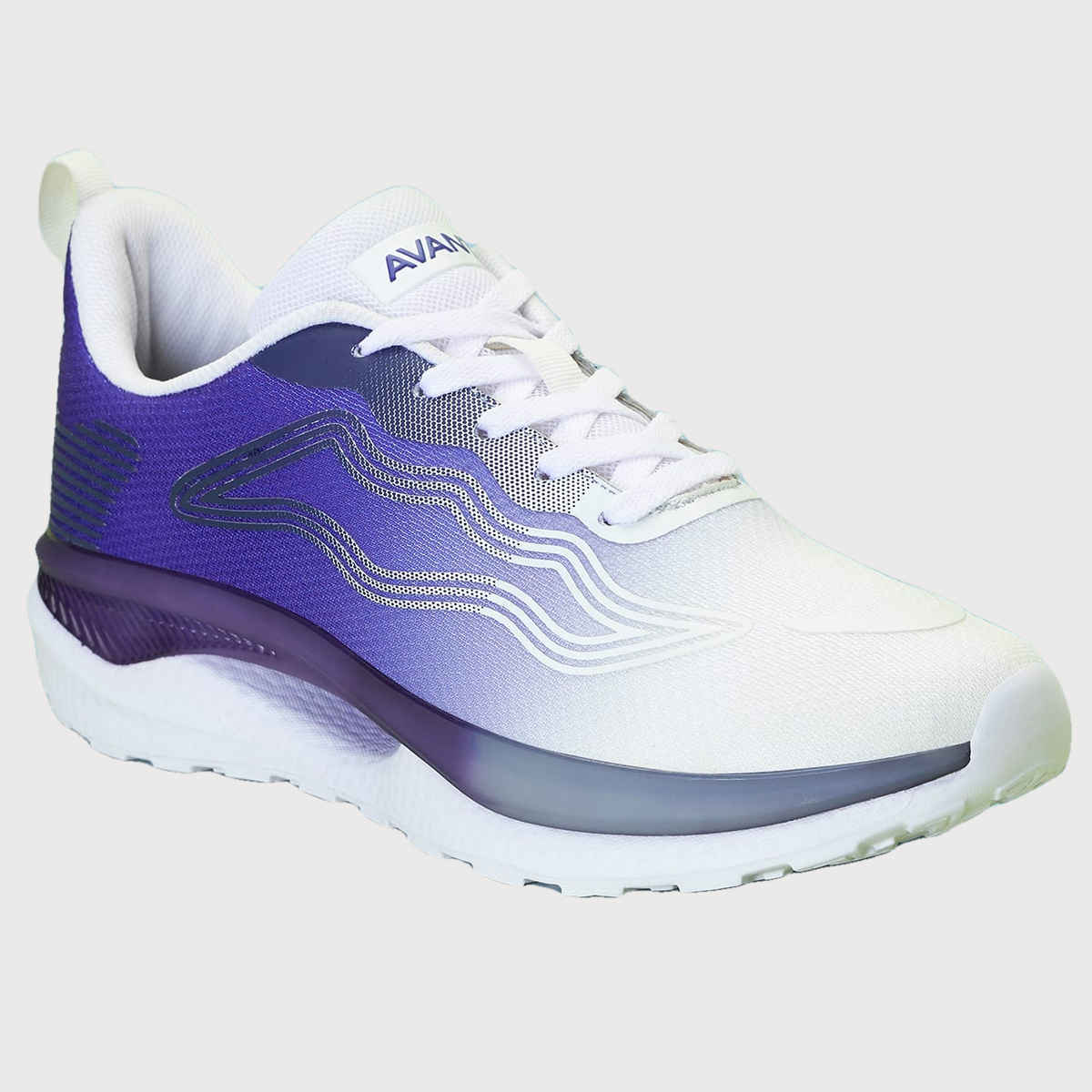 Avant Men's Hydra Sports Shoes | White and Blue - UK 9