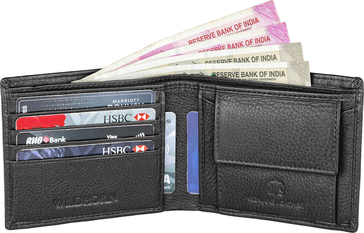 WILDHORN Premium Leather Wallet & Premium Auto Lock Belt for Men | Combo Gift Set for Men