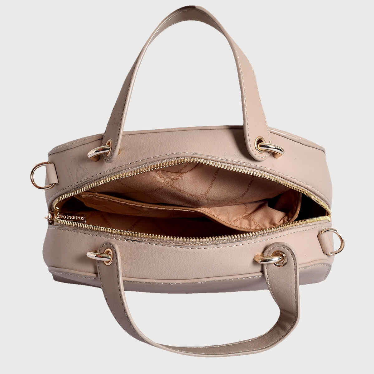 Lino Perros Women's Handbag | LWHB02196 | Beige