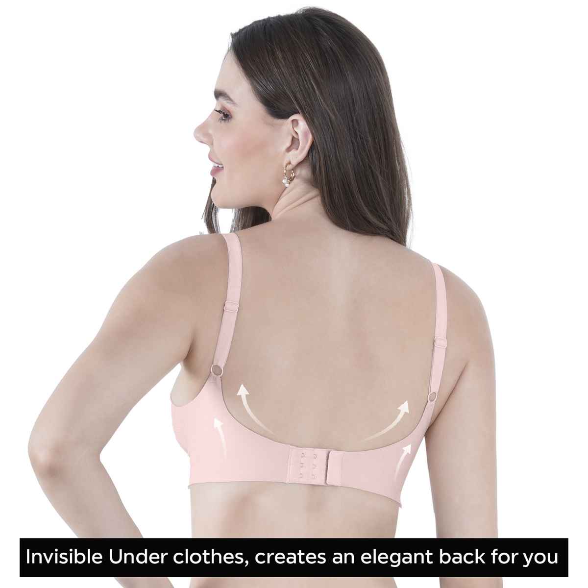 Tweens Seamless Bonded Lightly Padded Invisibra | Rose - 34D