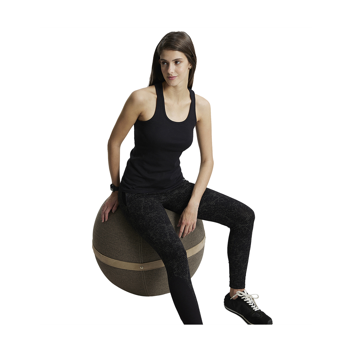 Jockey 1467 Women's Super Combed Cotton Rib Solid Tank Top|Slim Fit|Racerback | Black-M