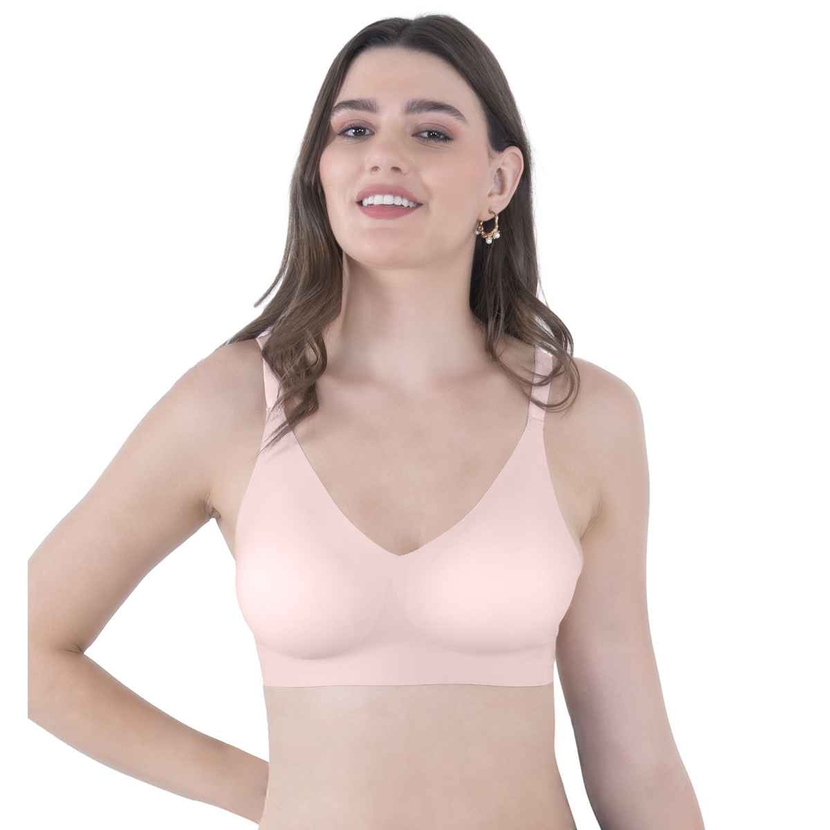 Tweens Seamless Bonded Lightly Padded Invisibra | Rose - 34D