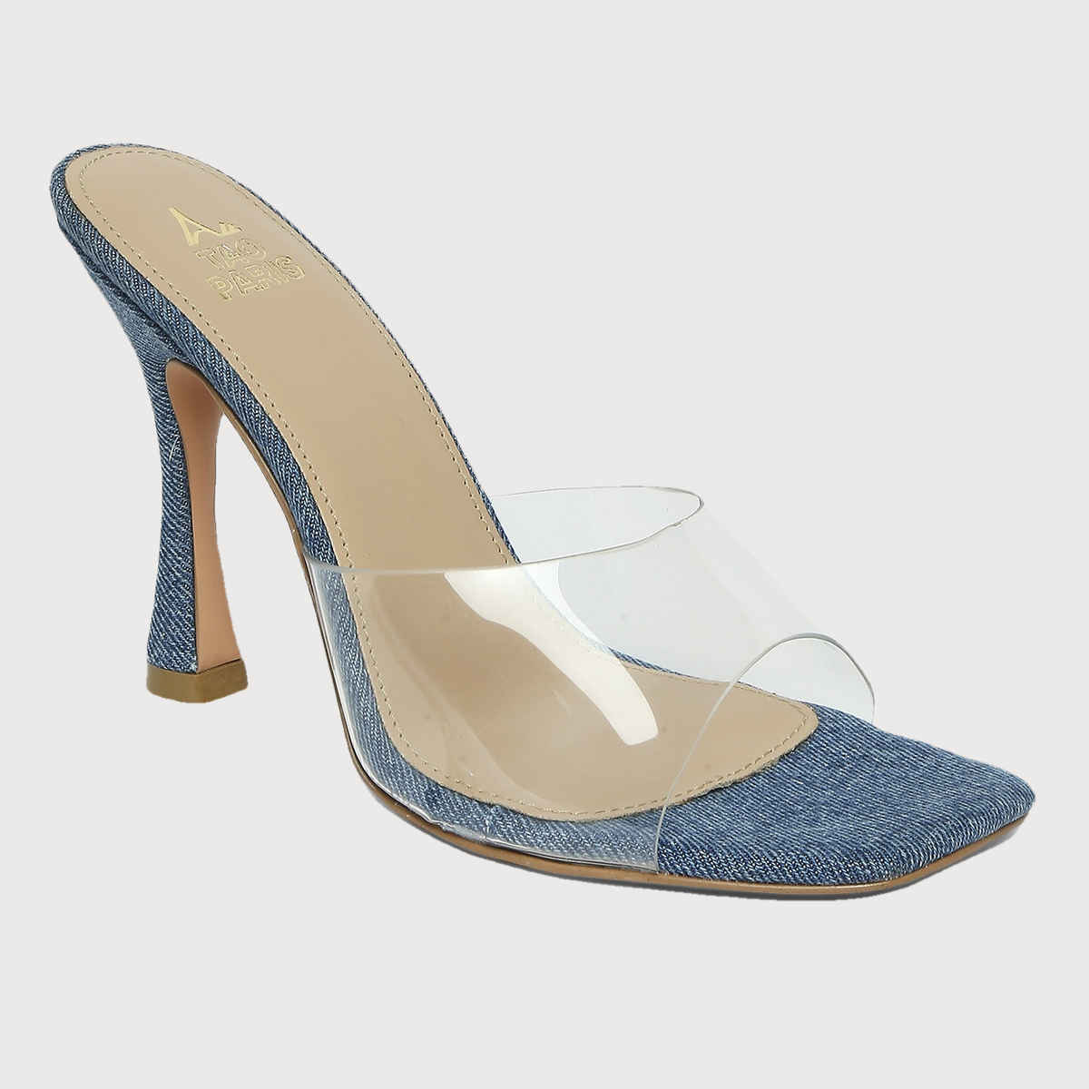 Tao Paris Open Toe Stiletto Heels Women's Dark blue | UK8