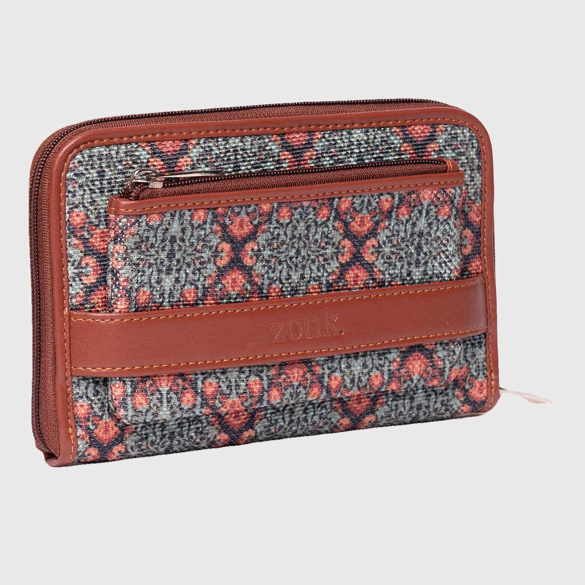 Zouk Women's Vegan Leather Wallets | Multicolour - One Size