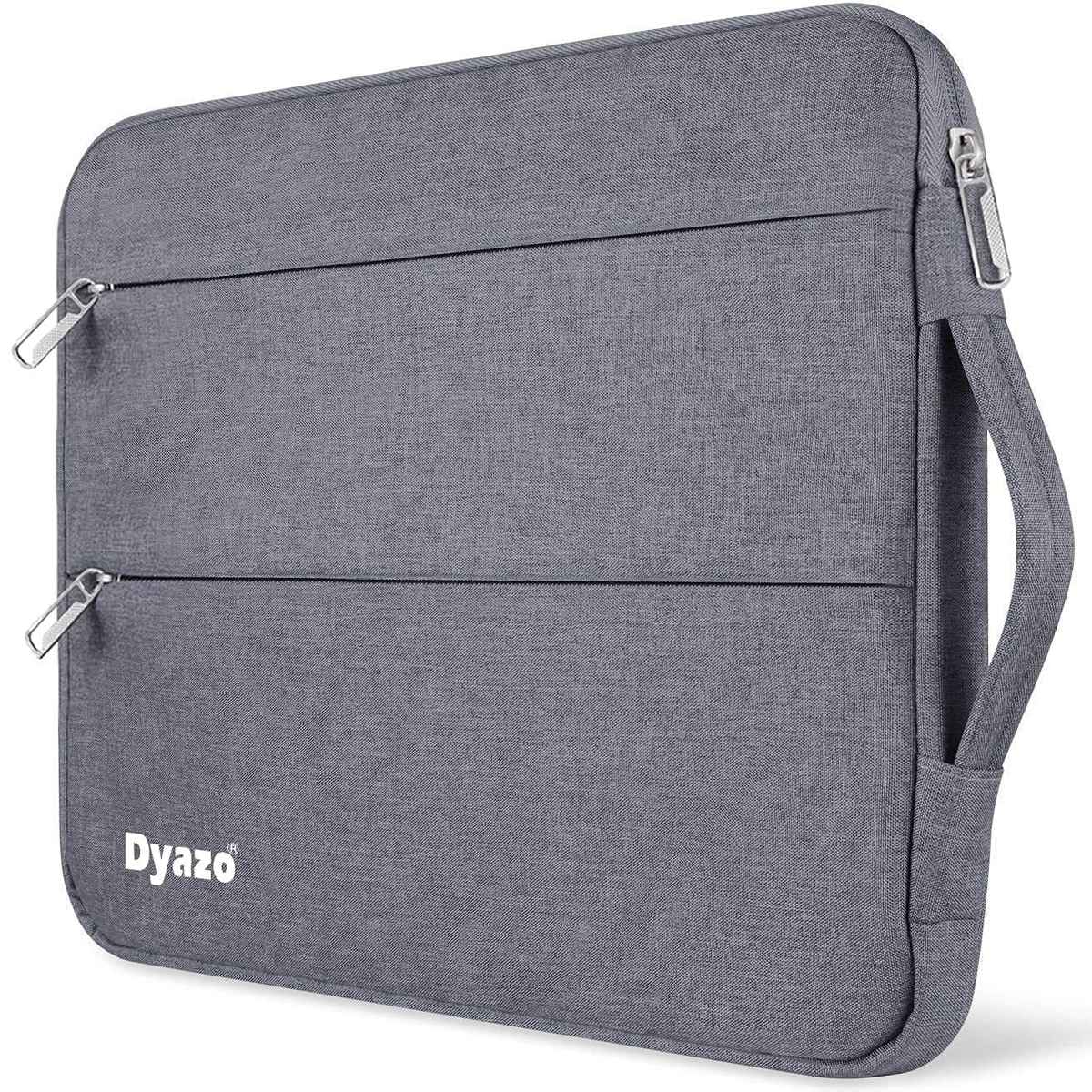 Dyazo Laptop Sleeve with Handle for MacBook and Other Laptops | 13.3 Inch | Grey