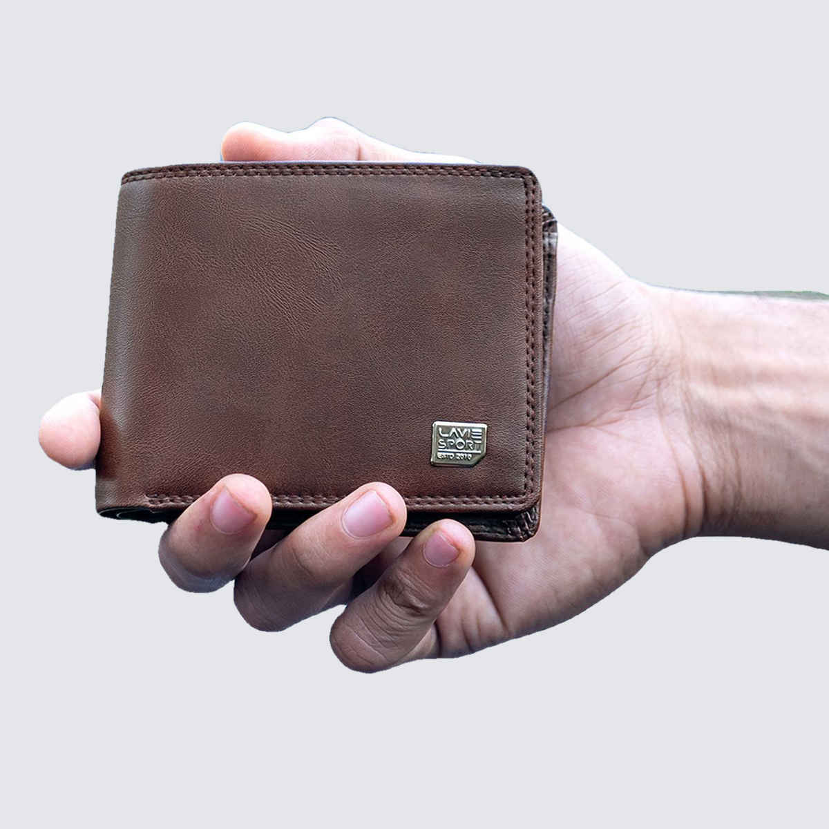 Lavie Sport Men's Faux Leather Wallet | Brown