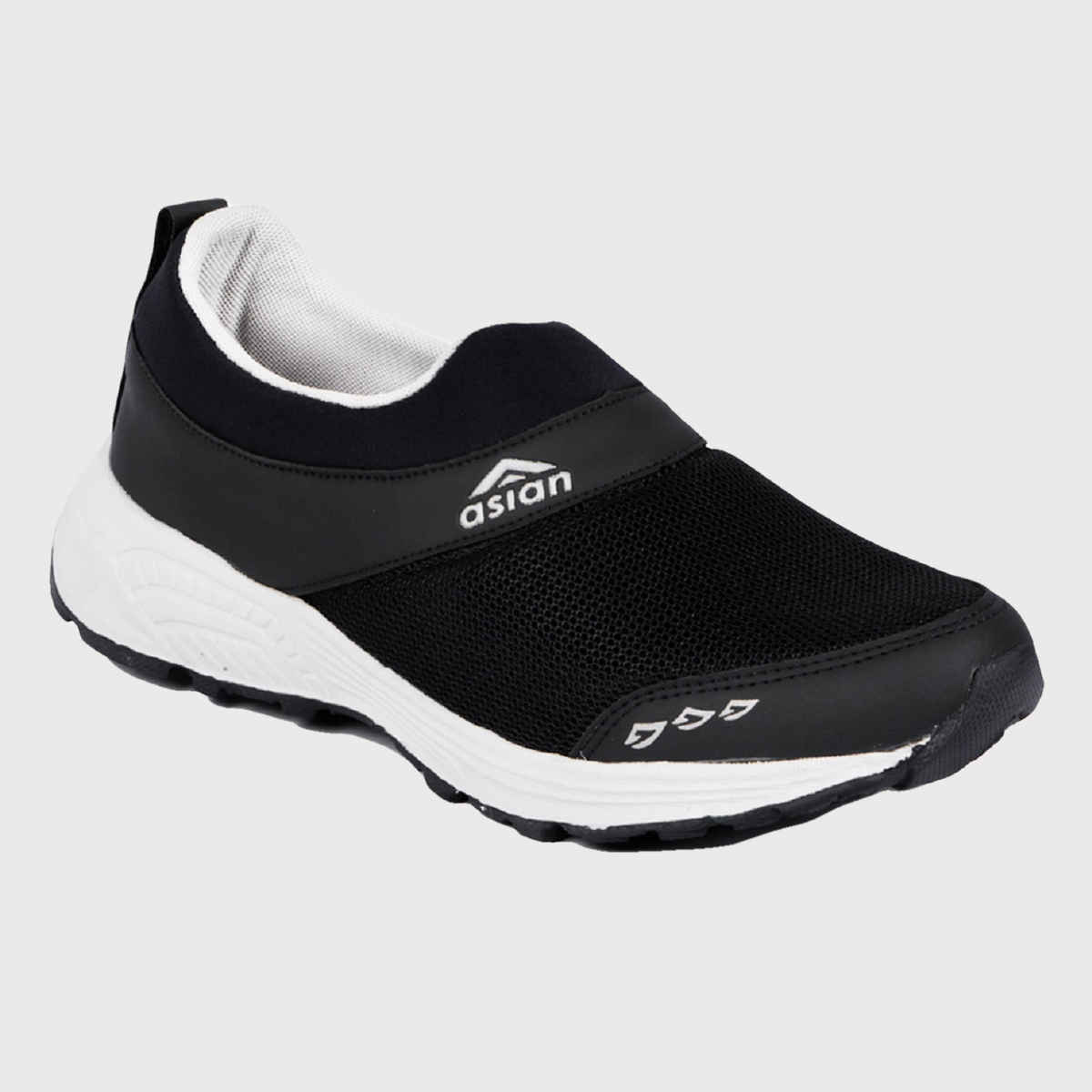 Asian Men s Future-04 Black Walking Shoes | UK-11