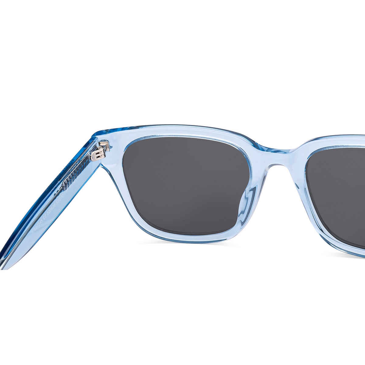 John Jacobs By Lenskart Unisex Metal Sunglasses | Blue - M
