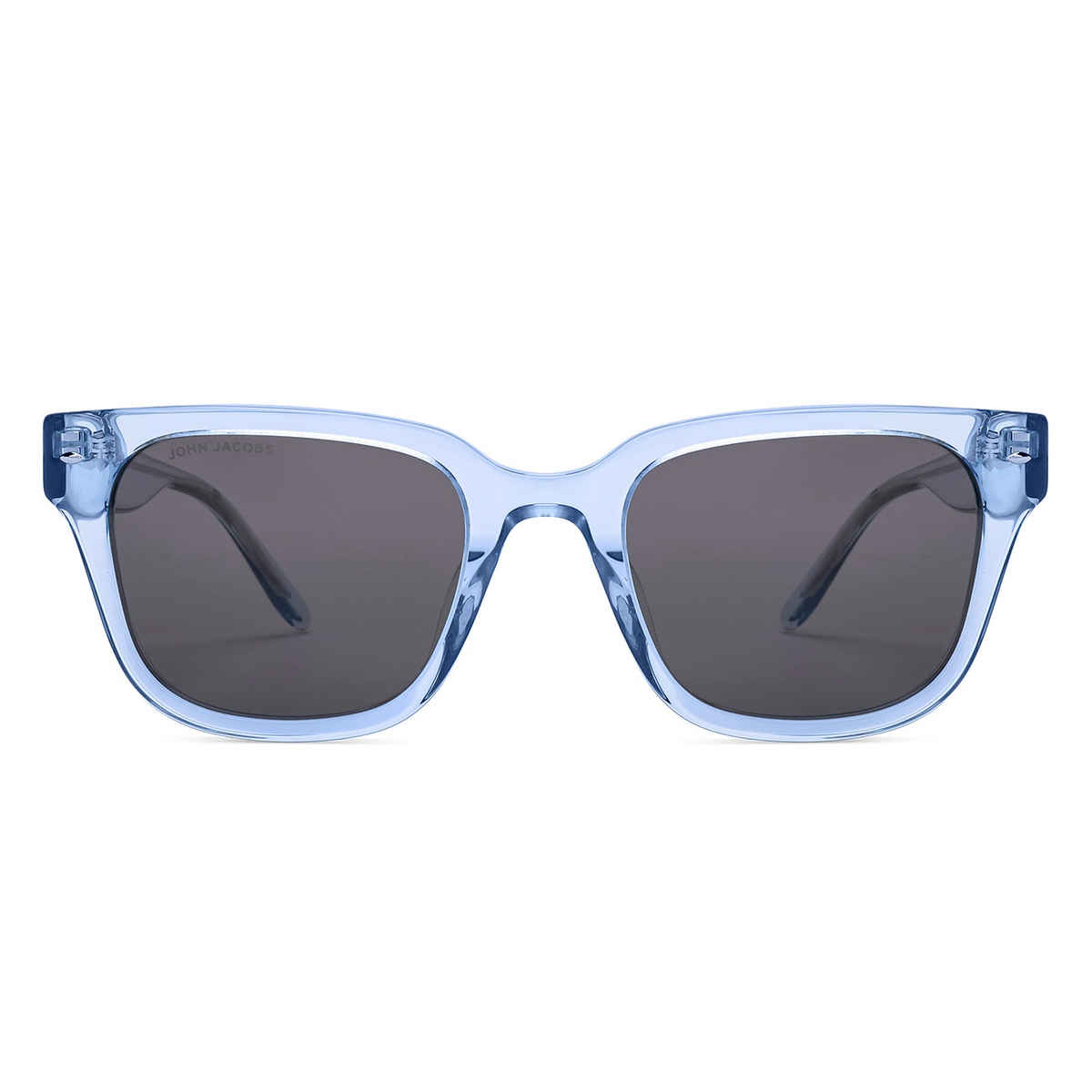 John Jacobs By Lenskart Unisex Metal Sunglasses | Blue - M