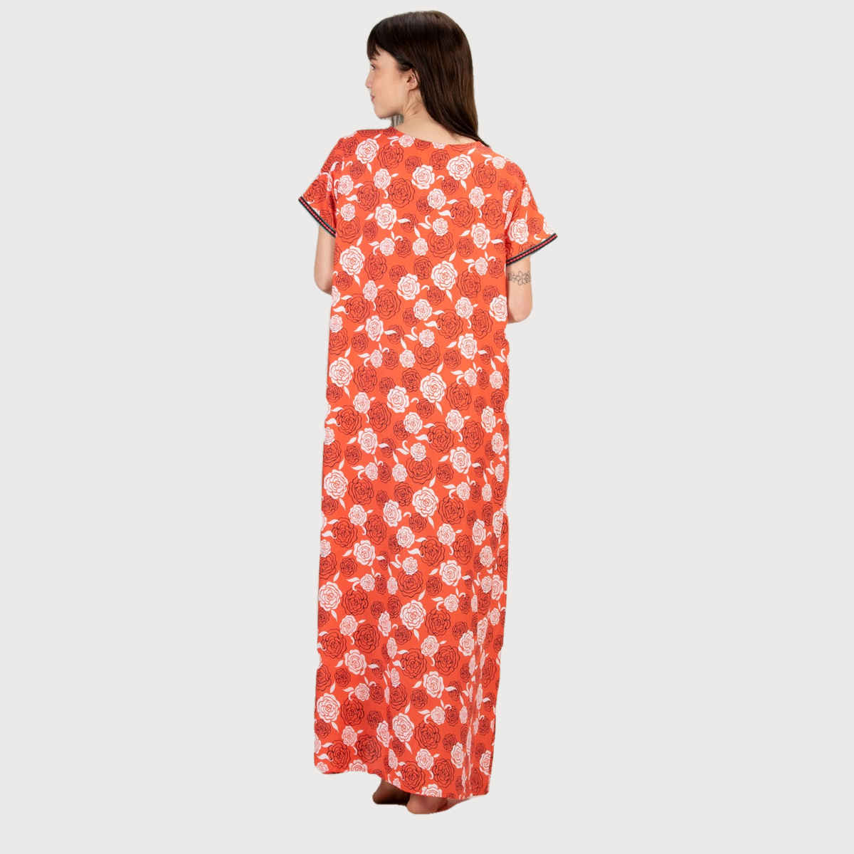 Evolove Women's Nighty Fuchsia LNGRY1784FH-XL