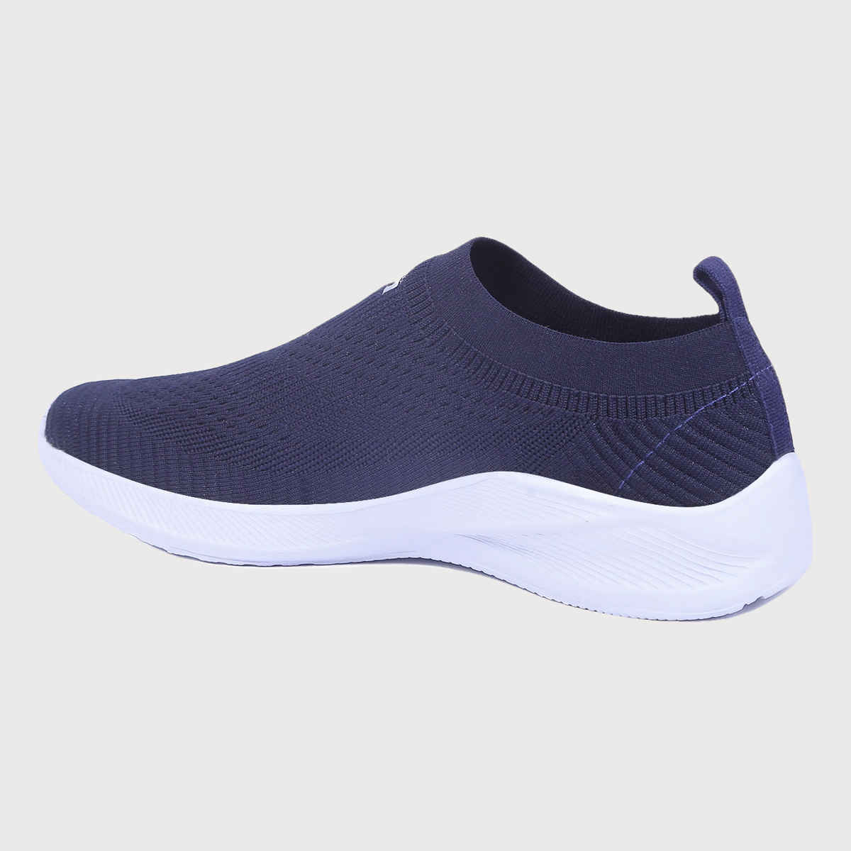 Asian Men s Wind-04 Navy Blue Laceless Shoes | UK-10
