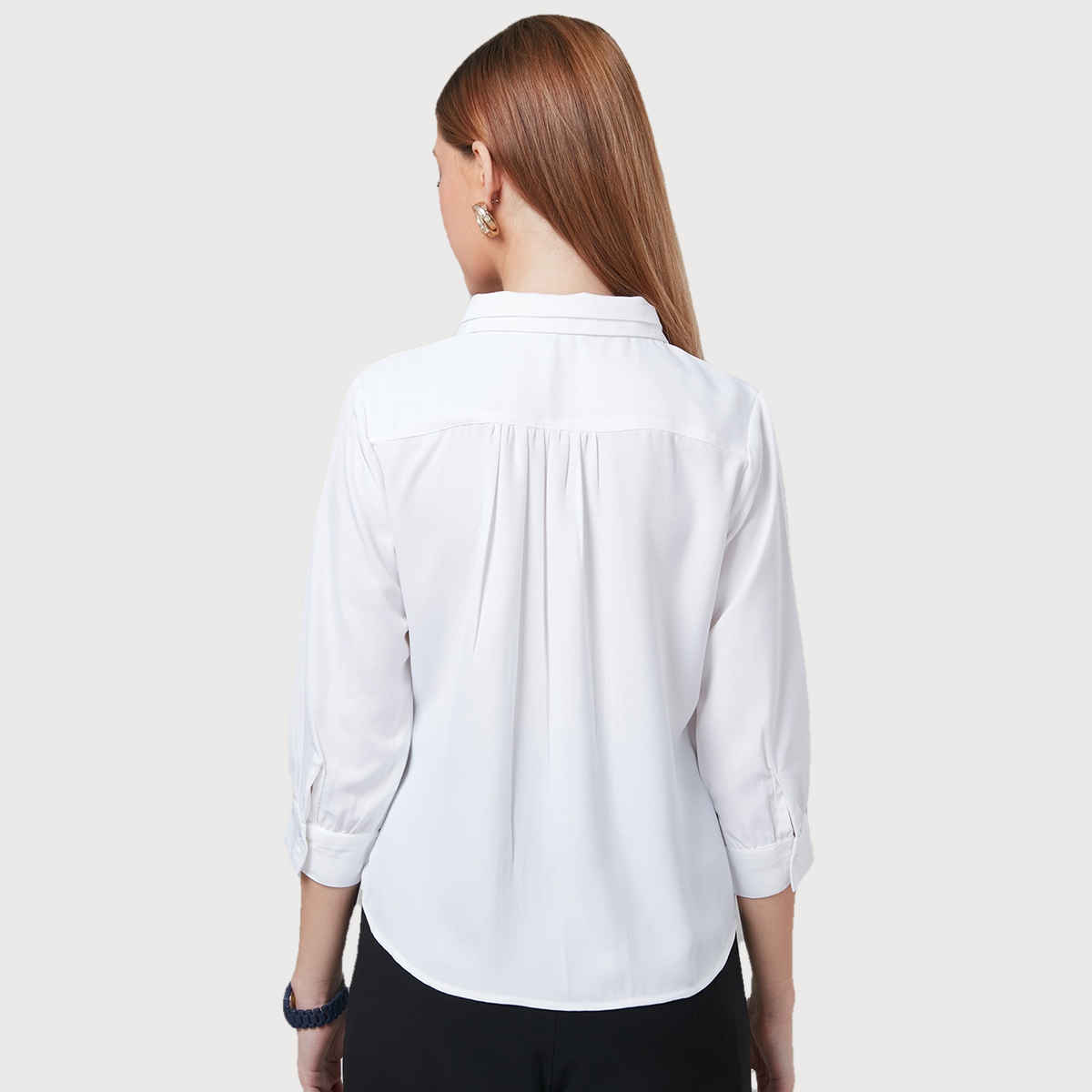 Style Quotient Women Smart Casual Shirt | XL | AW22SQELORA - White