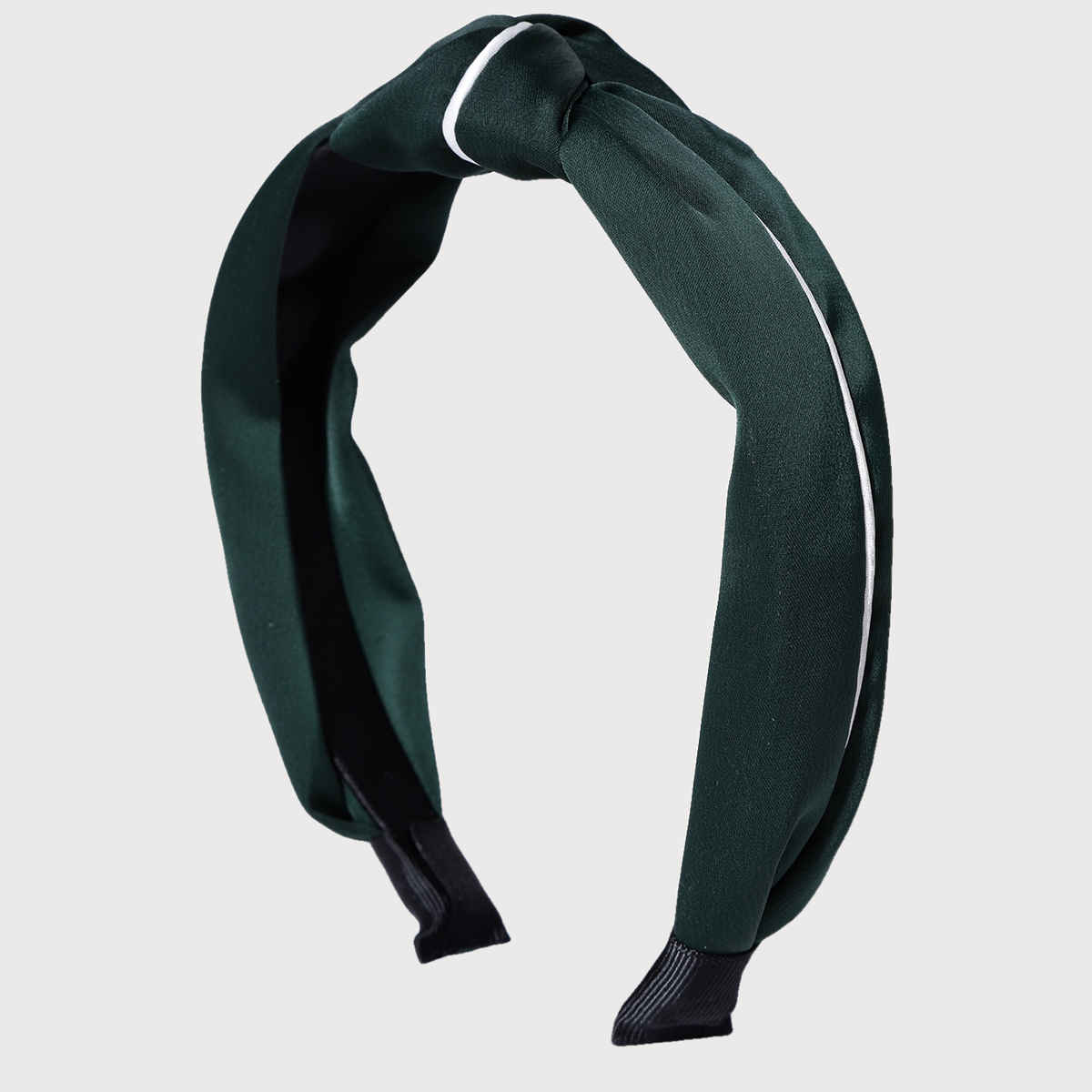 Priyaasi Green & White Striped Hairband