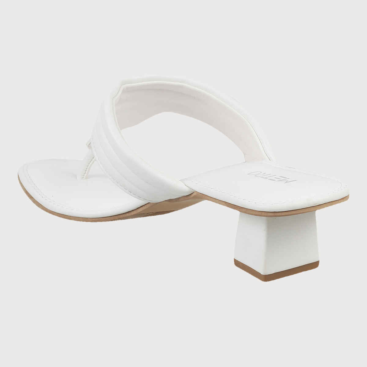 Metro Women's White Color Slip Ons | Size - UK - 5 (40-2460)