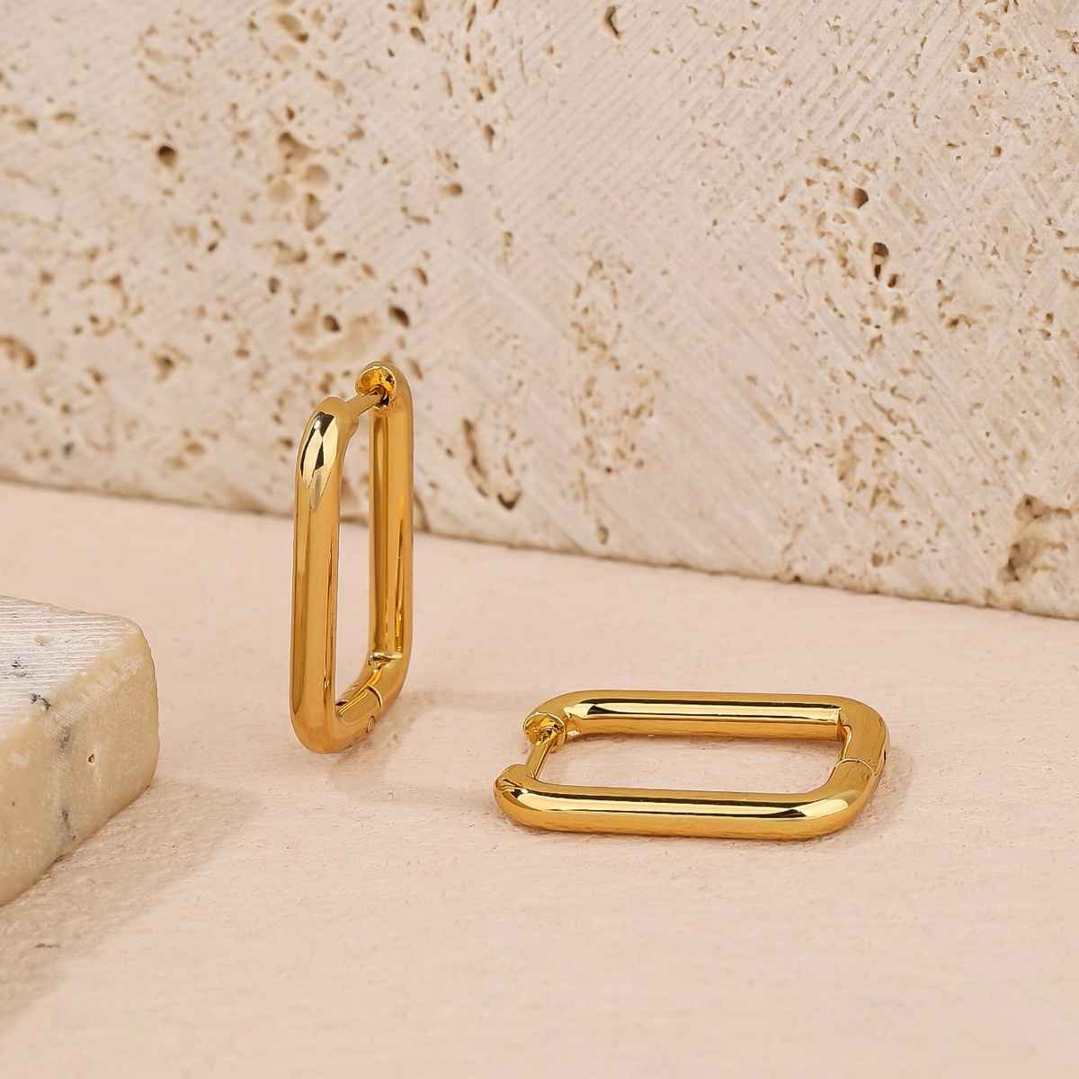 Shining Diva Fashion Latest Fancy Stylish Gold Plated Earrings for Women and Girls | Rrsd15758er