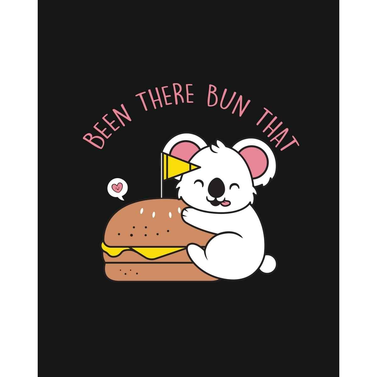 Bewakoof Women's Been There Graphic Printed Boyfriend T-shirt | Black - L