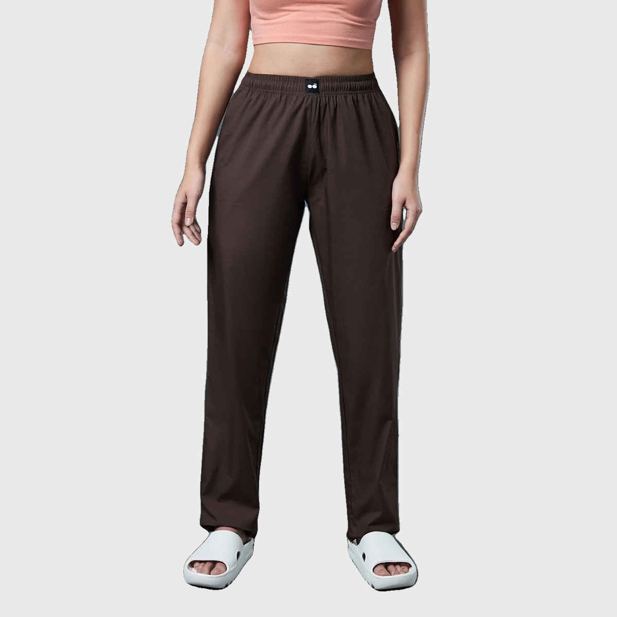 Bewakoof Women's Brown Pyjamas | S