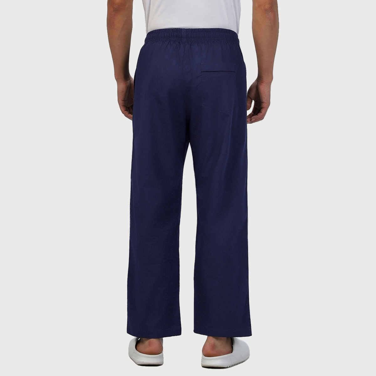 Bewakoof Men's Pyjamas | Navy - L