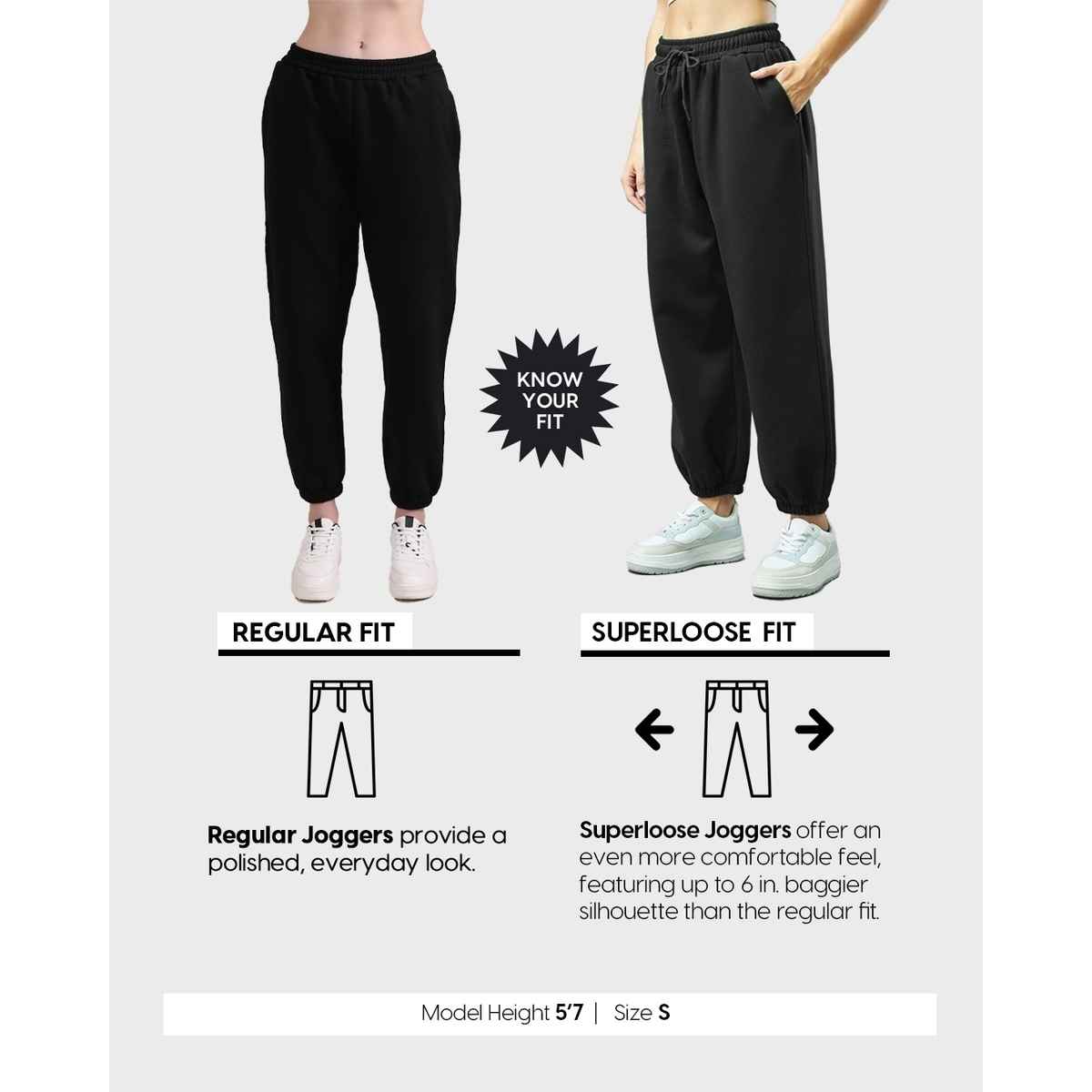 Bewakoof Joggers for Women | Blue - L