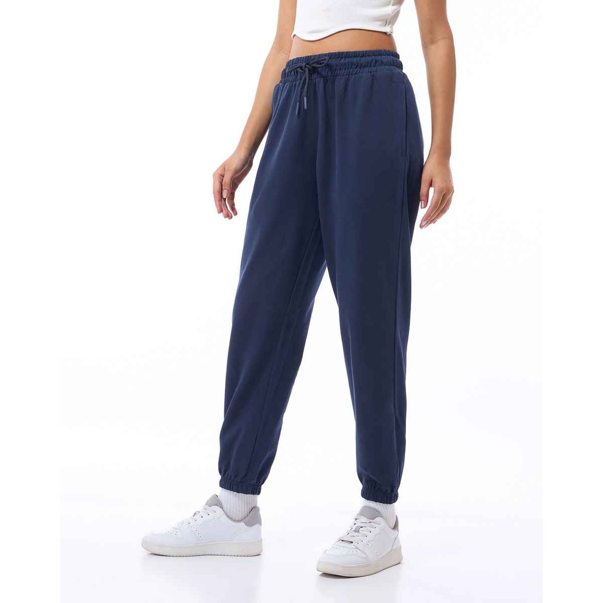 Bewakoof Joggers for Women | Blue - L