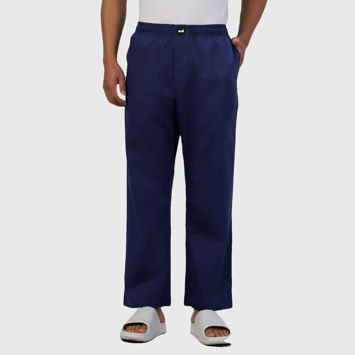 Bewakoof Men's Pyjamas | Navy - S