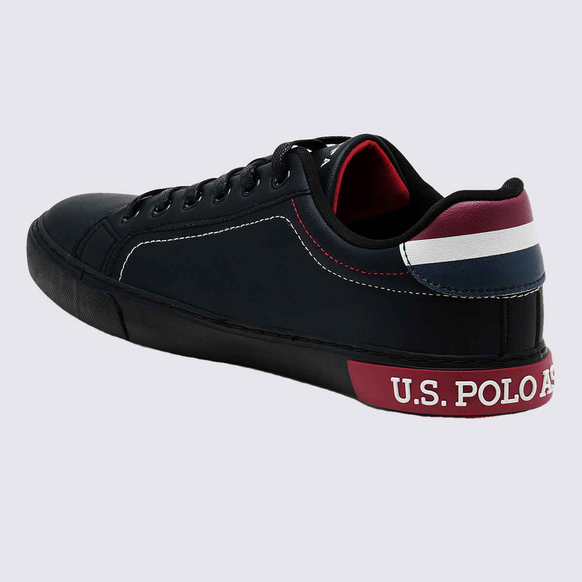 USPA Round Toe Rojas 4.0 Sneakers For Men - Black - 8