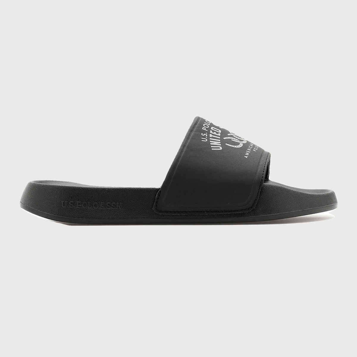 U.S. Polo Assn. Men's | Men Toni Sliders | Black | UK 10