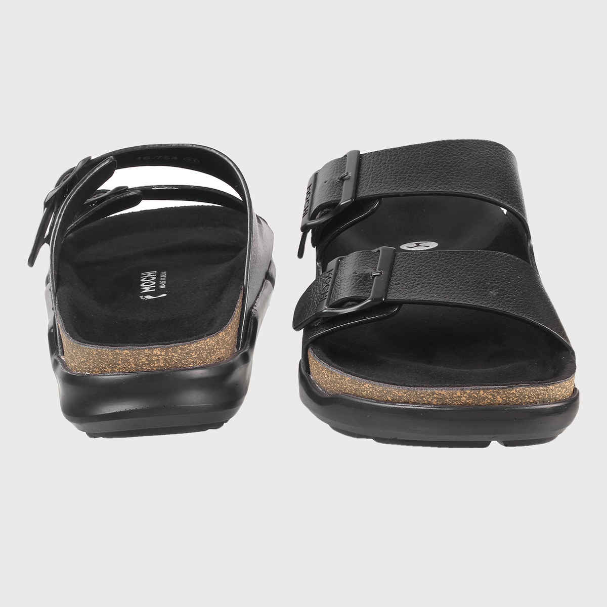 Mochi Men Black Color Slip On Ethnic | Size UK 7 | 16-754