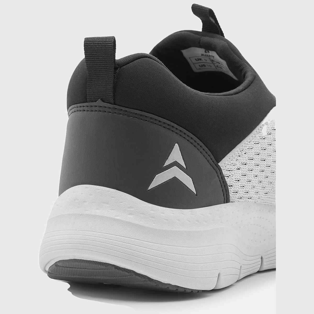 Avant Men's Sigma Slip on Walking Shoes | Light Grey-Black | UK 10