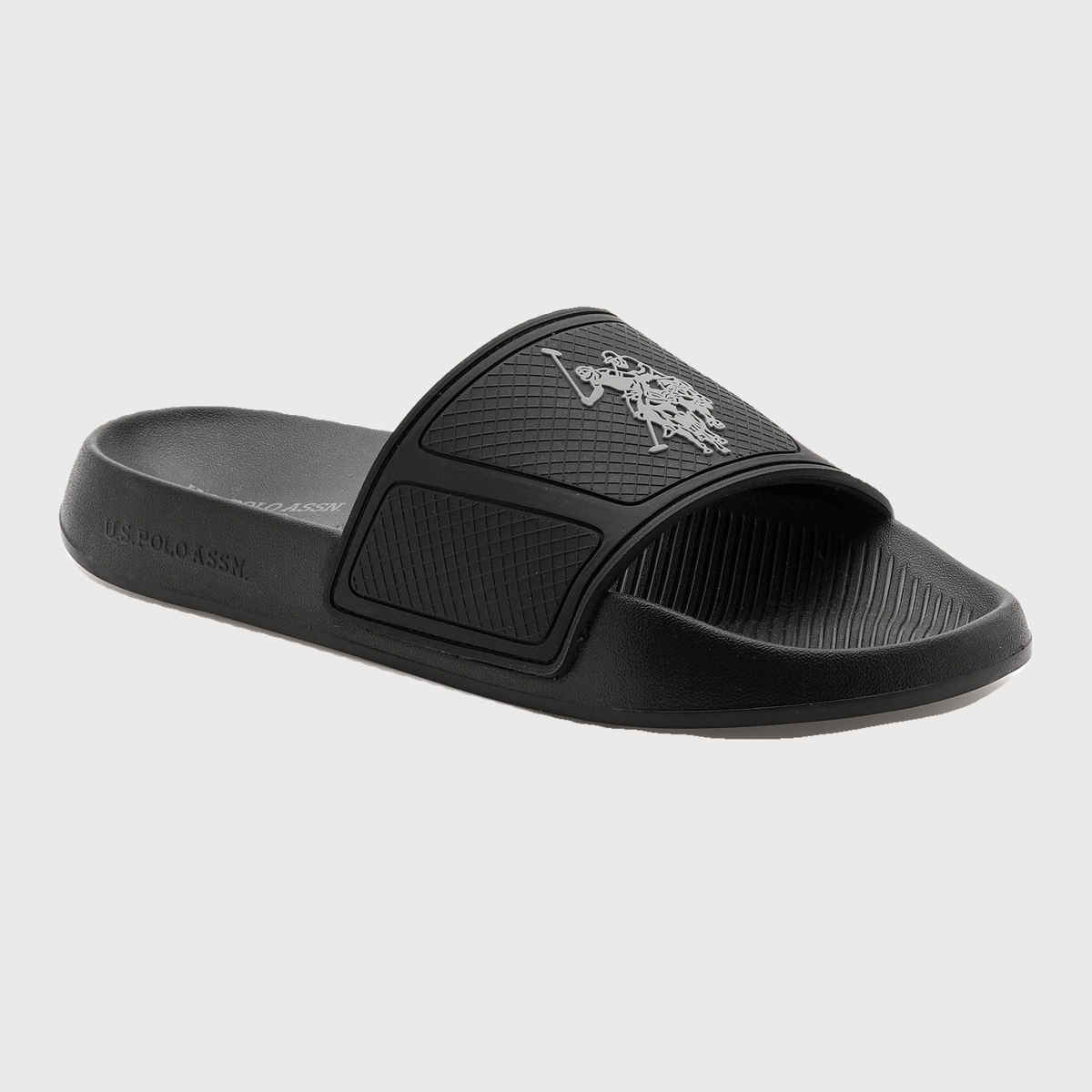 U.S. Polo Assn. | Men Phil Sliders | Black | UK 9