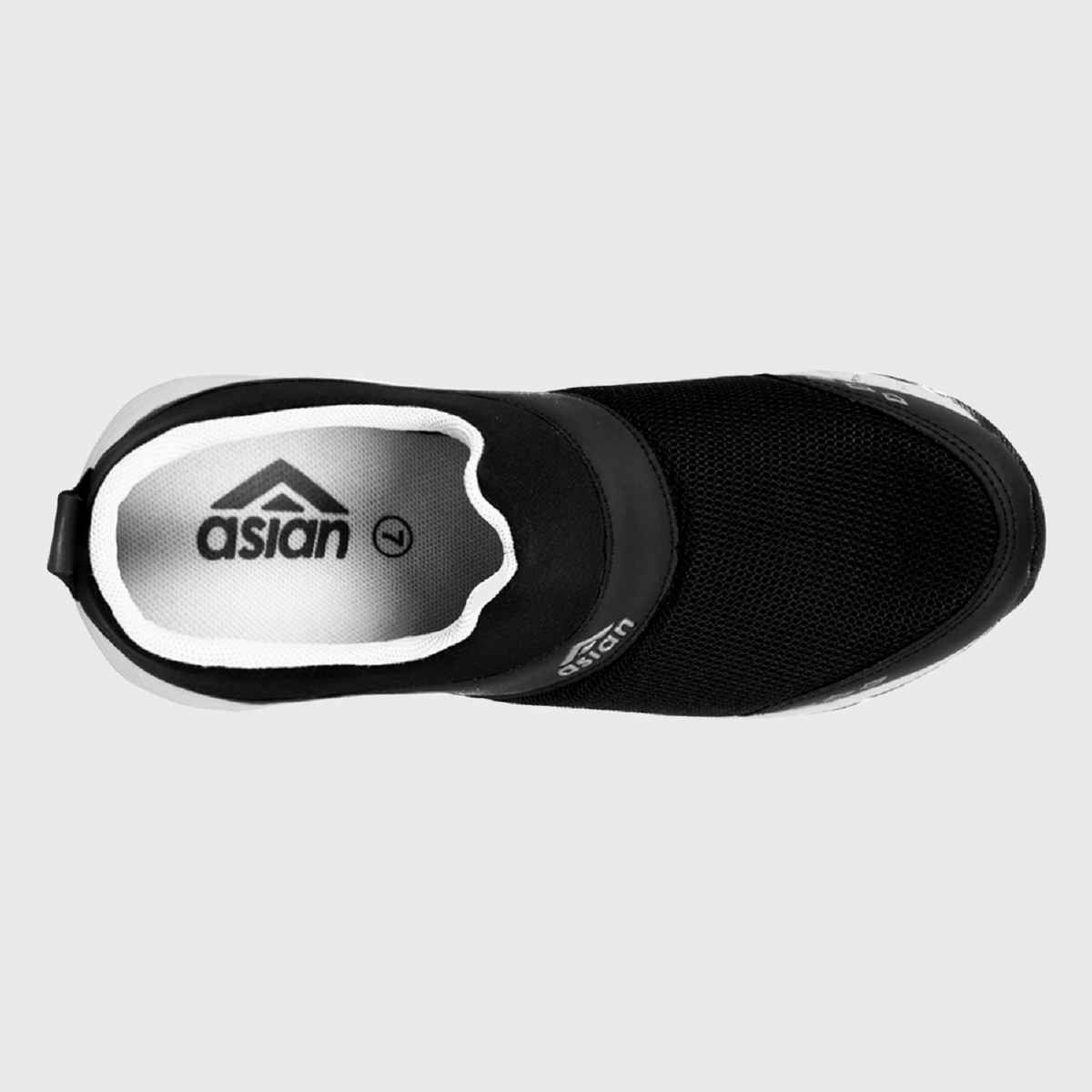 Asian Men s Future-04 Black Walking Shoes | UK-12