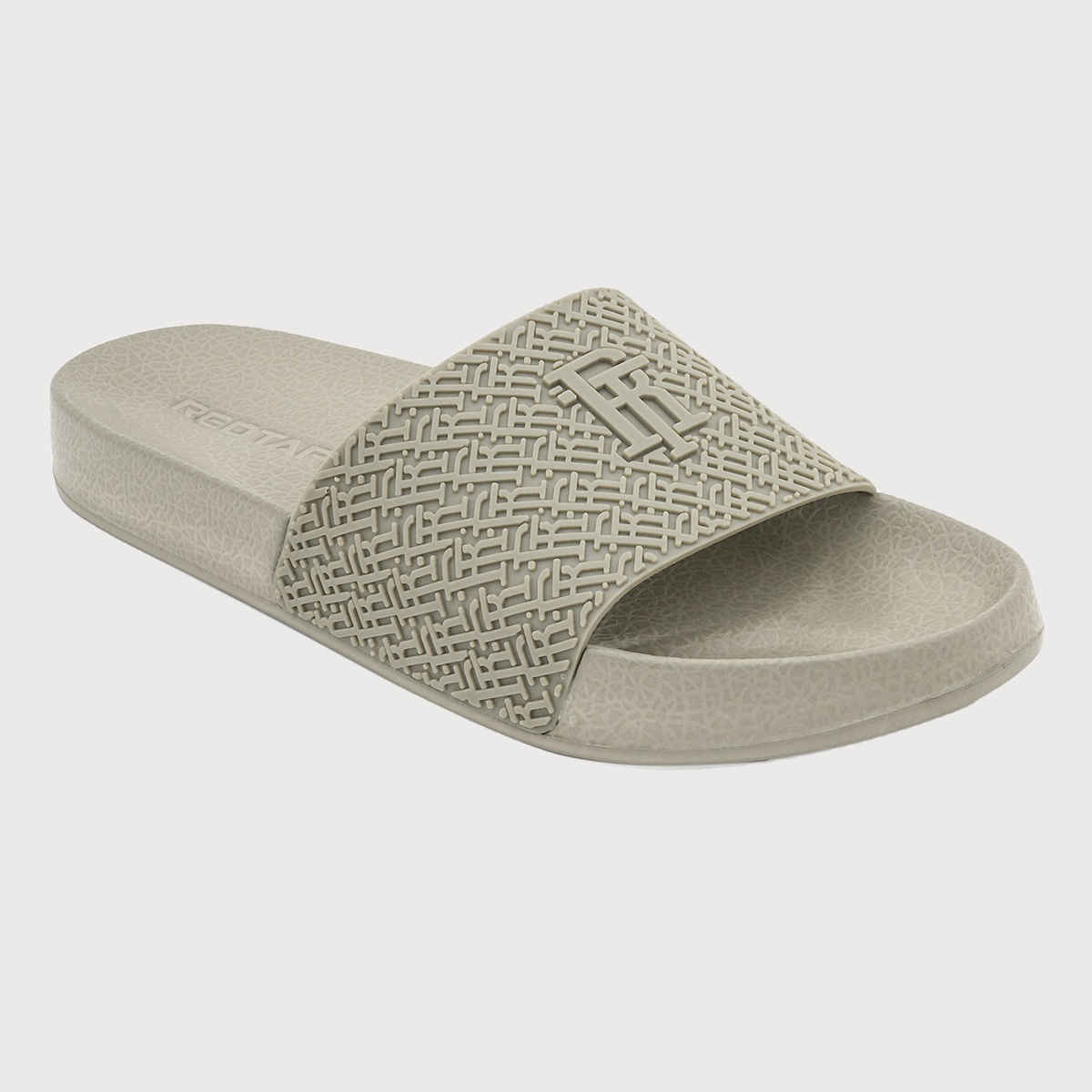 Red Tape Men's Sliders Flip-Flops | RFF1293 | Beige - UK 10