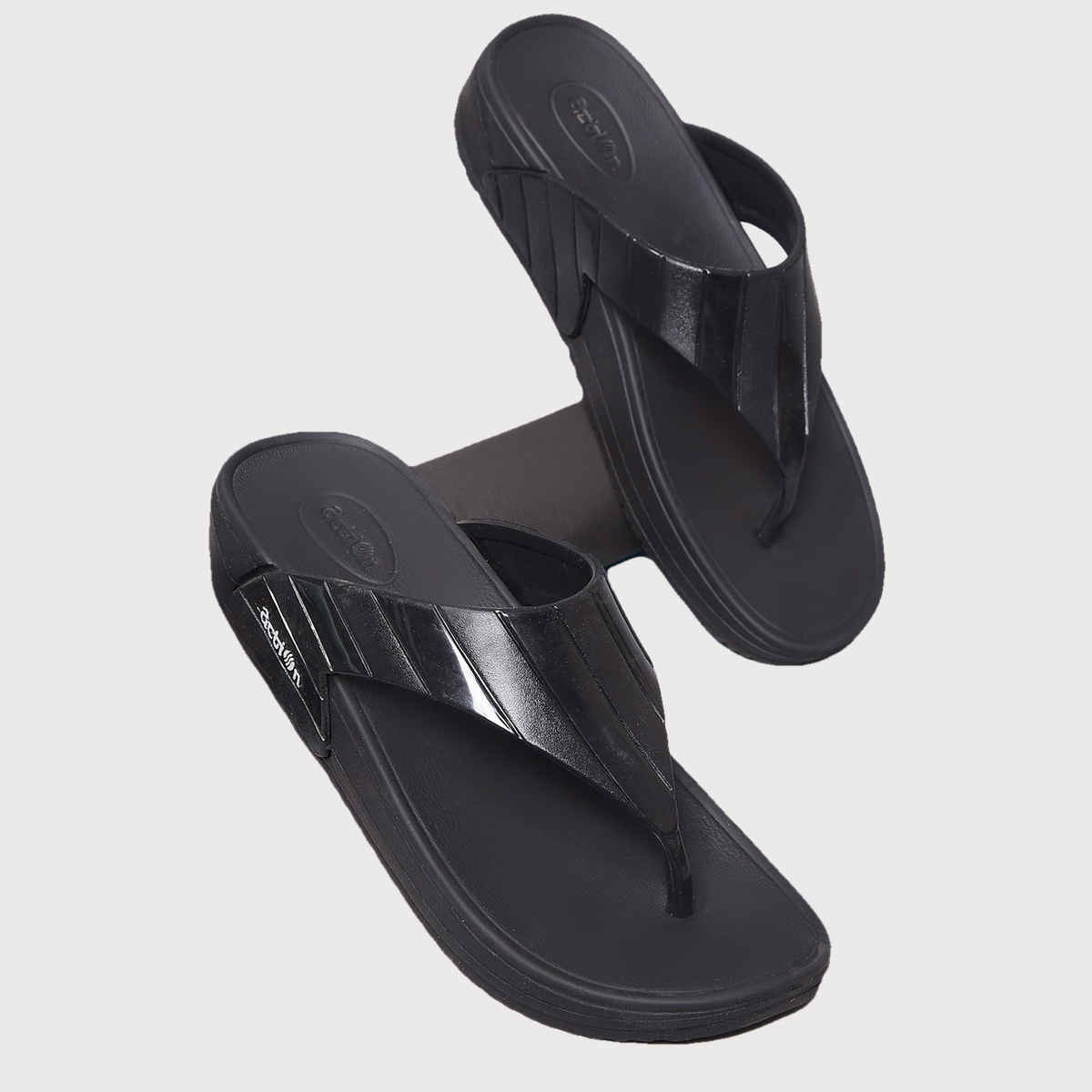Action Eva Flotter Womens Slippers | Uk | 4 | Black