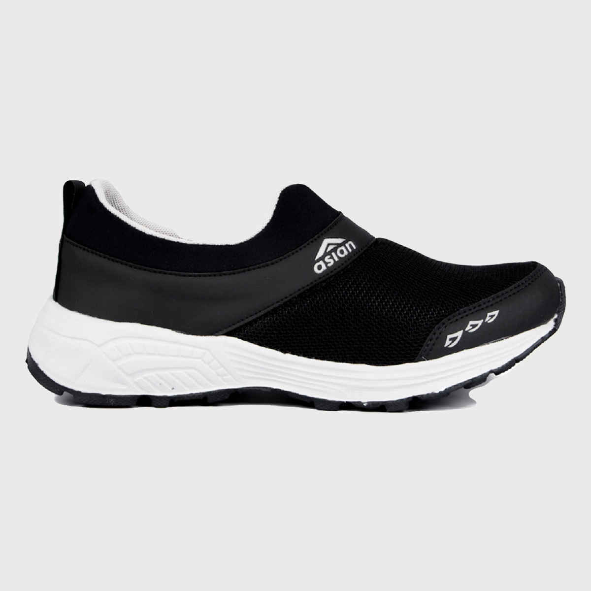 Asian Men s Future-04 Black Walking Shoes | UK-12