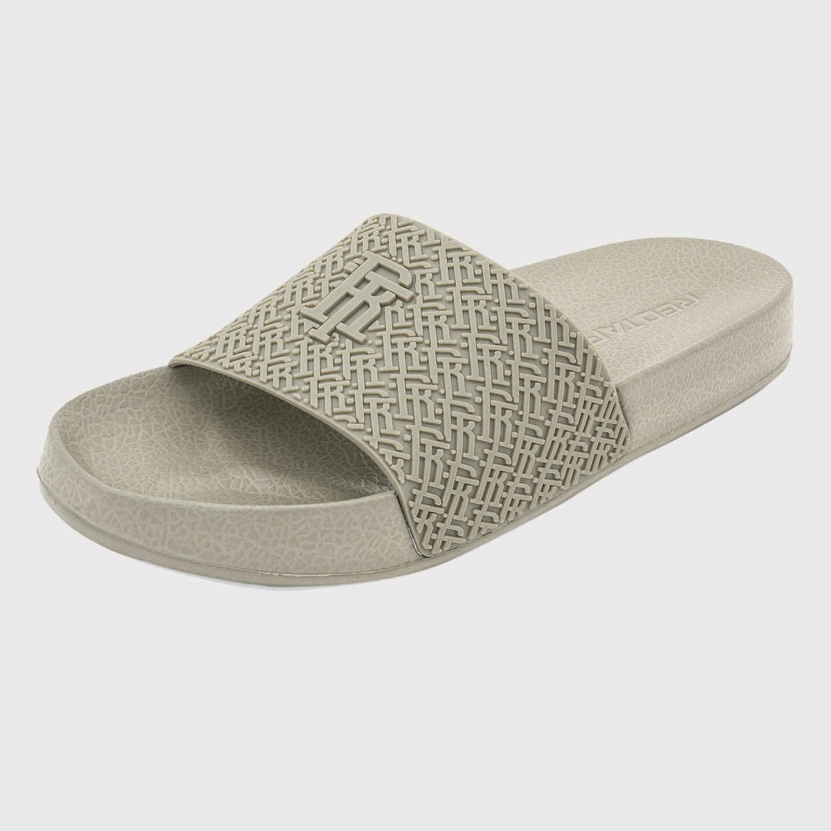 Red Tape Men's Sliders Flip-Flops | Lightweight Comfort | Flexible Support | Beige | Size 10