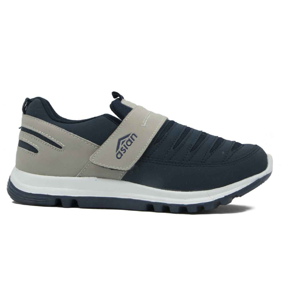 Asian Men s Superfit Navy Velcro Shoes | UK-11 