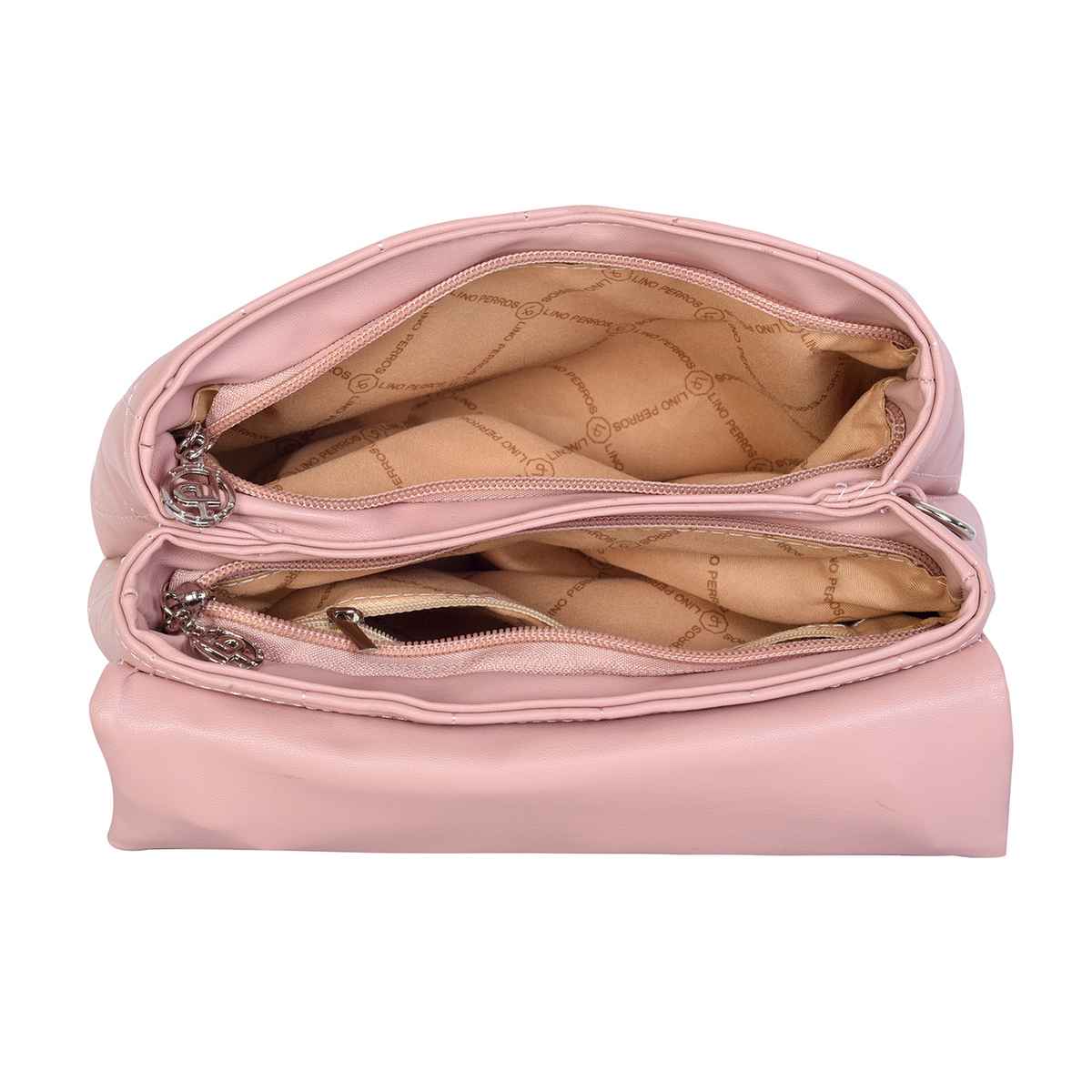 Lino Perros Women's Satchel | LWHB02492 | Pink