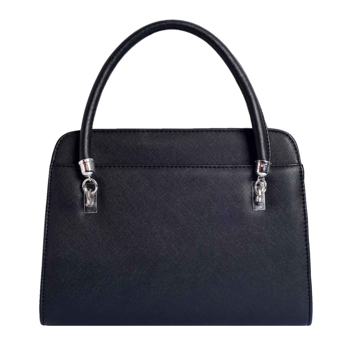 Lino Perros Women's Satchel Bag | LWHB02272 | Black