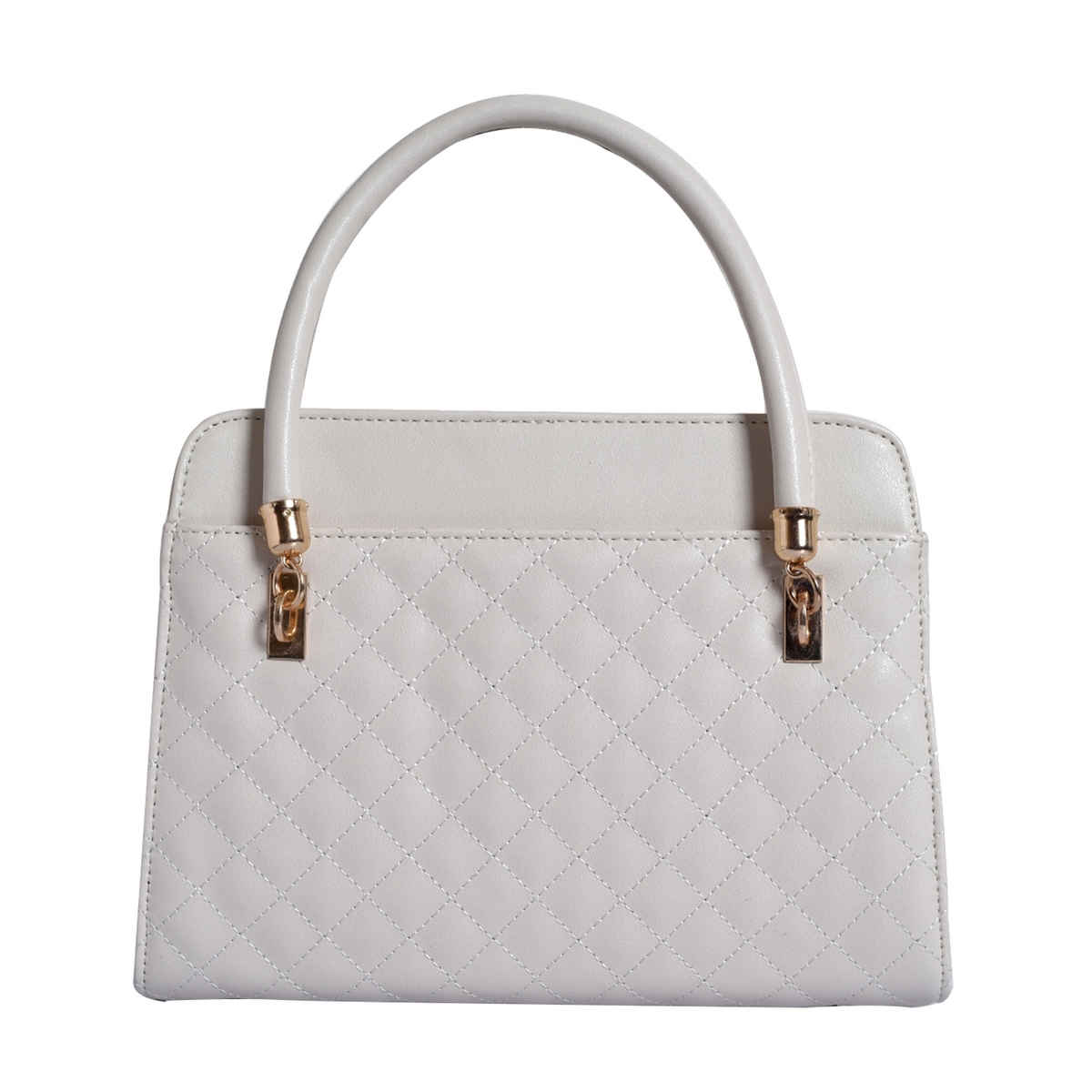 Lino Perros Women's Satchel | LWHB02330 | White
